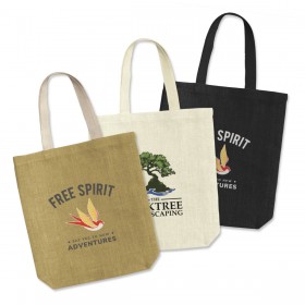 Budapest Jute Tote Bags